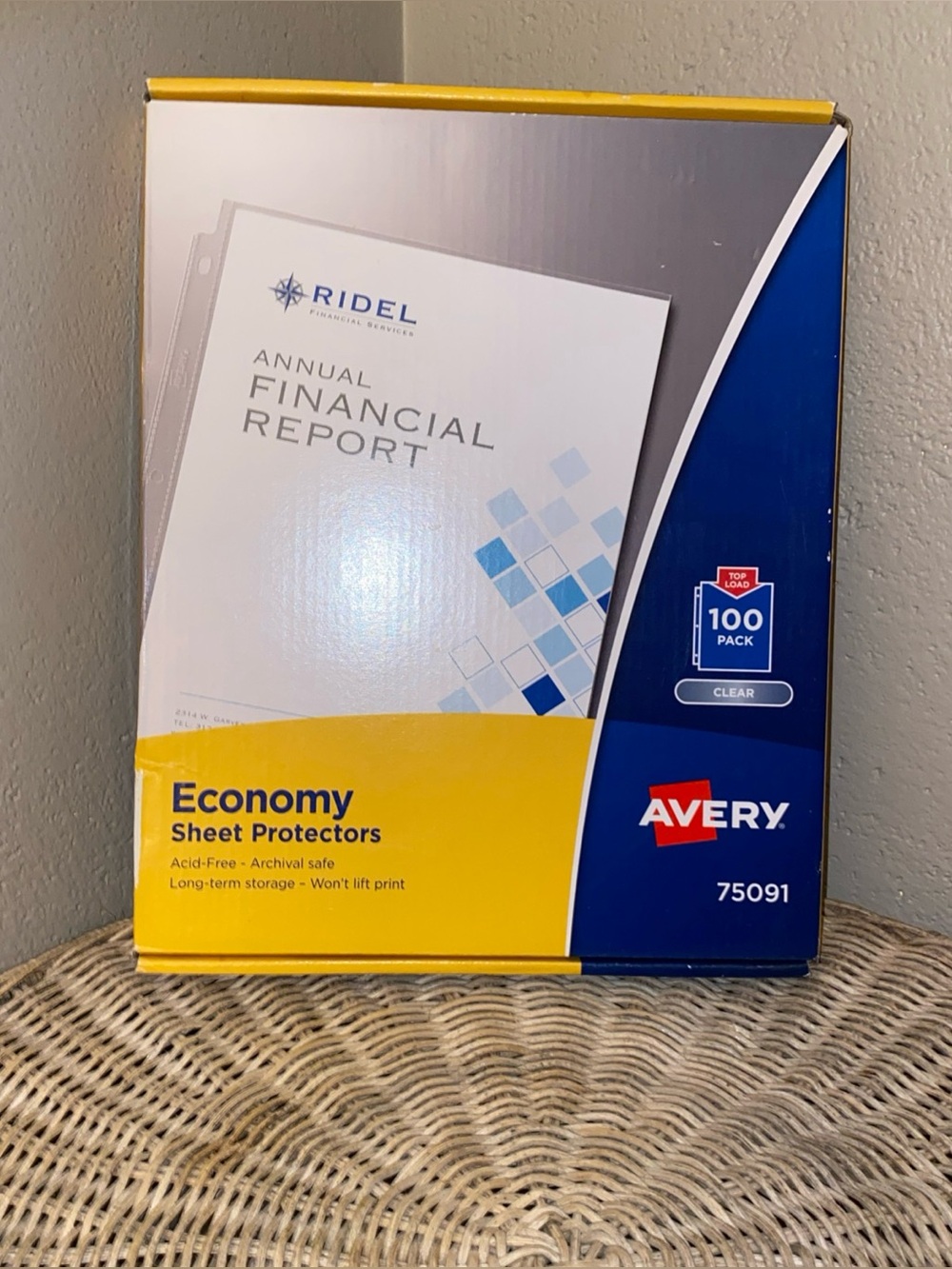 Avery sheet protectors 100 pack